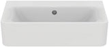 Ideal Standard Waschtisch Connect Cube 550x375x175 mm Weiß – ohne Hahnloch, mit Überlauf