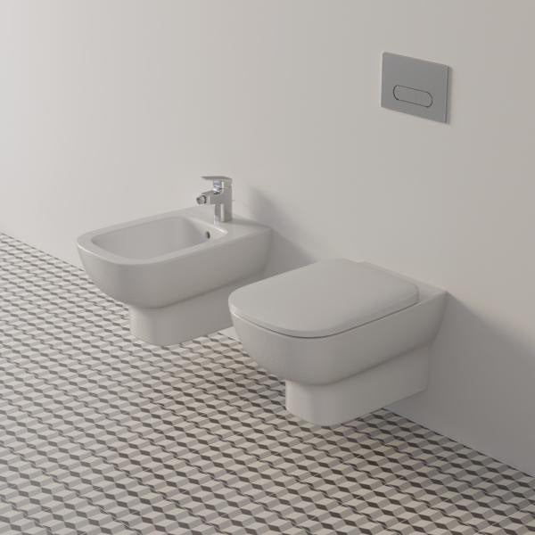 Ideal Standard WC-Sitz mit Softclosing-Scharnier und Sitzpuffer in Weiß