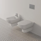 Ideal Standard WC-Sitz mit Softclosing-Scharnier und Sitzpuffer in Weiß