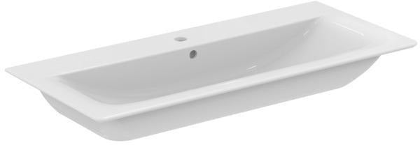 Ideal Standard Möbelwaschtisch Connect Air 1040 mm, 1 Hahnloch, mit Überlauf, Weiß