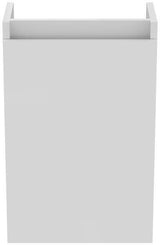Ideal Standard Eurovit+ Handwaschbeckenunterschrank 354 mm grau glänzend 1 Tür links