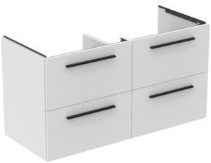 Ideal Standard i.life B Waschtischunterschrank 1200 mm, 4 Auszüge, Weiß matt, wandhängend