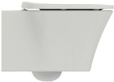 Ideal Standard Wand-T-WC-Kombipaket Connect Air mit AQUABLADE und Softclosing, 365x540mm, Weiß