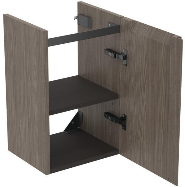 Ideal Standard Finesse Handwaschbeckenunterschrank 350 mm, 1 Tür, Anschlag rechts, Greige matt