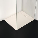 Ideal Standard Ultra Flat S i.life Brausewanne 1000x800x30mm Carraraweiß – Mineralguss mit Anti-Rutsch