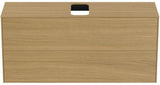 Ideal Standard Conca WT-Unterschrank 1202 mm, 2 Auszüge, Eiche geflammt, Push-Open