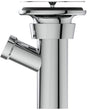 Ideal Standard Überlauf mit Siphon Chrom – Ersatzteil für Spüle und Waschbecken