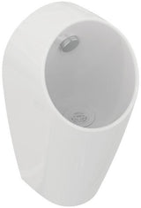 Ideal Standard Urinal Sphero Maxi ohne Spülrand, 300x300x620mm, Zulauf hinten, Weiß