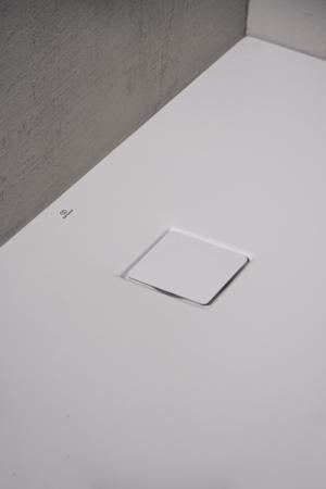 Ideal Standard Ultra Flat Evo Rechteck-Brausewanne 1200x900x35mm Grau Matt