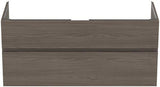 IDEAL STANDARD Finesse Waschtischunterschrank 1200 mm mit 2 Auszügen in Greige Matt – Wandhängend