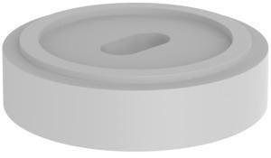 IDEAL STANDARD Fliesenausgleich Idealrain – Runde Ausgleichsscheibe für Armaturen