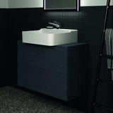 Ideal Standard Conca Waschtischunterschrank Eiche hell 802 mm – 2 Auszüge, Push-Open, wandhängend