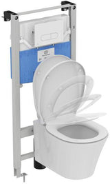 Ideal Standard ProSys WC-Element Set mit IP Connect Air und Oleas M1 Betätigungsplatte