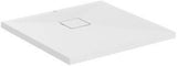 Ideal Standard Ultra Flat Evo Quadrat-Brausewanne 700x700x35mm Seidenweiß – Flacher Einbau, Rutschhemmung