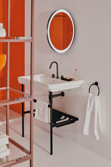 Ideal Standard Joy 3-Loch Waschtischarmatur in Brushed Gold mit Ablaufgarnitur, 127 mm Ausladung