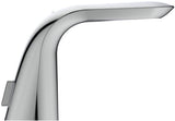 Ideal Standard Melange Waschtischarmatur Chrom 136 mm mit Ablaufgarnitur und flexiblen Schläuchen