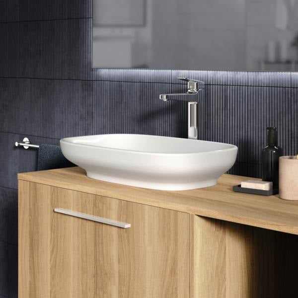 Ideal Standard Ceraplan Waschtischarmatur H250, Ausladung 138 mm, Chrom, ohne Ablaufgarnitur