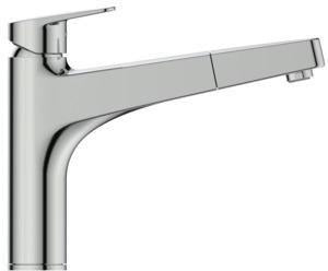 IDEAL STANDARD Ceraplan Küchenarmatur mit Handbrause, ausziehbar, 210 mm Auslauf, Chrom
