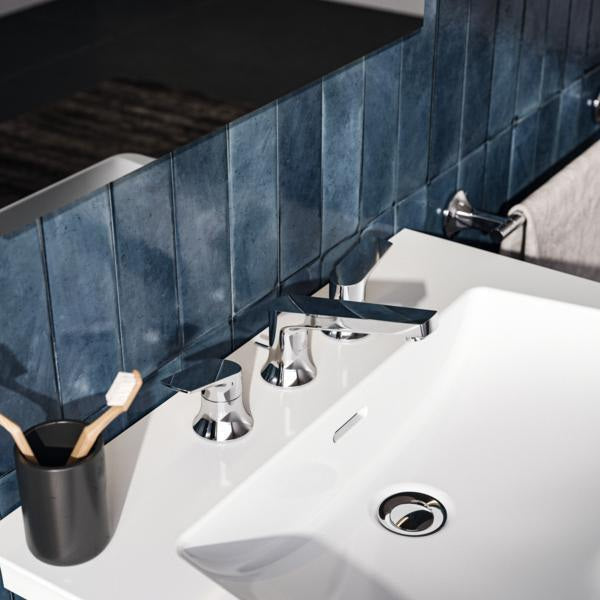 Ideal Standard Möbelwaschtisch La Dolce Vita 660 mm, 3 Hahnlöcher, mit Überlauf, Weiß