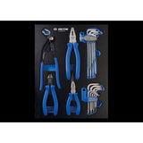 KING TONY Profi-Werkzeuge - Inbusset, mit Zange, EVAWAVE - 22 tlg. 990222MRE