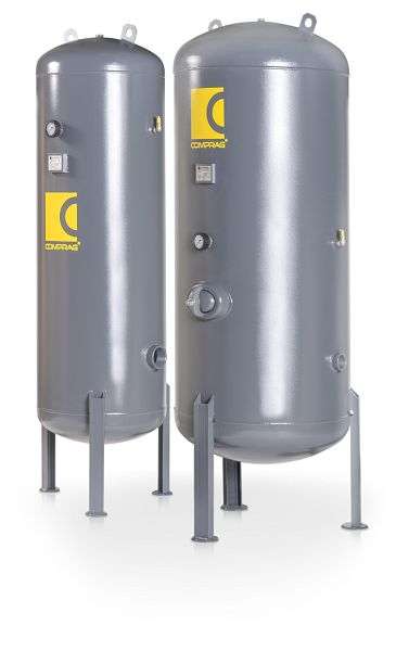 Comprag Druckluftbehälter RV-Serie, RV-500-P-11, 500 Liter, Schraubverbindung: 1.1/4", C-13100102