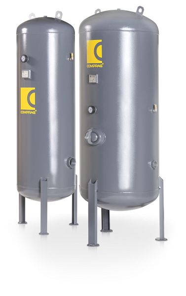 Comprag Druckluftbehälter RV-Serie, RV-3000-G-11, 3000 Liter, Schraubverbindung: 2", C-13100215
