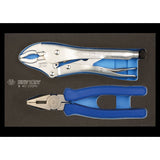 KING TONY Profi-Werkzeuge - Zangen-Set, EVAWAVE - 2 tlg. 940122GPV