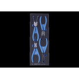 KING TONY Profi-Werkzeuge - Sprengringzangen-Set in EVAWAVE-Schaumstoff-Einlage - 4 tlg. 944214GPV