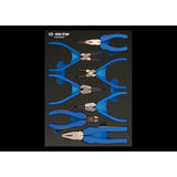 KING TONY Profi-Werkzeuge - Zangen-Set, EVAWAVE - 7 tlg. 940207GPE