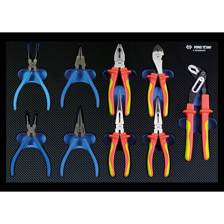 KING TONY Profi-Werkzeuge - Zangen-Set - 9 tlg. 940209GPE