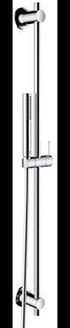 KLUDI NOVA FONTE DECO Brause-Set 1S 900 mm chrom – Handbrause mit Kalkschnellreinigung