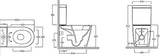 KLUDI RESA R Stand-WC 60 cm Spiralflush spülrandlos weiß glänzend