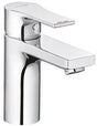 KLUDI ZENTA SL Waschtisch-Einhandhebelmischer mit Push-Open-Ablaufventil, chrom