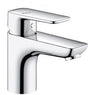 KLUDI PURE & STYLE Waschtisch-Einhandmischer SmartStart mit Kaltstart-Funktion, chrom