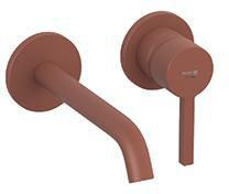 KLUDI NOVA FONTE Pura Waschtisch-Wand-Einhandmischer 180 Brushed Gold