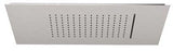 KLUDI ASANA Kopfbrause 600 x 300 mm Regen & Wasserfall Chrom – 2 Strahlarten, Deckeneinbau