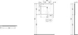 KLUDI LUMA LED-Spiegel 60x60 cm mit Entfeuchter – 6000 K, 980 Lumen, rund