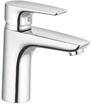 KLUDI PURE&SOLID Waschtisch-Einhandhebelmischer 100 DN 15 chrom ohne Ablaufgarnitur