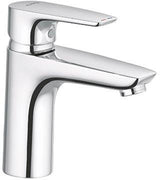 KLUDI PURE&SOLID Waschtisch-Einhandhebelmischer 100 DN 15 chrom ohne Ablaufgarnitur
