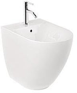 KLUDI RESA D Wand-Bidet 52 cm verdeckte Befestigung Weiß glänzend Keramik