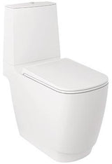 KLUDI RESA S Spiralflush Stand-WC 68 cm S-förmiger Abfluss Mattschwarz