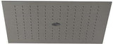 KLUDI ASANA Kopfbrause 440 x 440 mm mit 2 Strahlarten – Chrom, Regen- und Laminarstrahl
