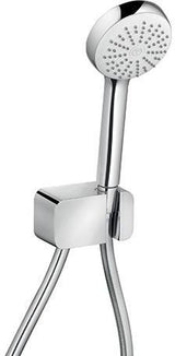 KLUDI LOGO 1S Wannen-Brause-Set mit Schlauch chrom – Antikalksystem, 1250 mm