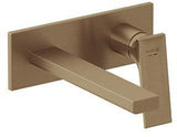 KLUDI DECUS 2-Loch-Wand-Einhandmischer 210 mm Feinbau-Set Chrom – Unterputz-Armatur