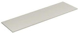 KLUDI ICOS Deckplatte 180,8 cm mattweiß – Rechteckige Abdeckplatte aus MDF