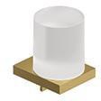 KLUDI VELA C Glas-Seifenspender chrom – 150 ml Flüssigseifenspender zur Wandmontage