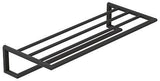 KLUDI VELA R Handtuchablage mit Badetuchhalter, 2 Etagen, 5 Handtuchhalter, chrom