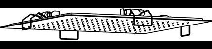 KLUDI-ASANA Kopfbrause 440 x 440 mm mit Sommerregen Chrom – nur für Deckeneinbau