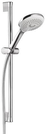 KLUDI FRESHLINE Brause-Set 3S L=600mm chrom – 3 Strahlarten, 1600mm Schlauch