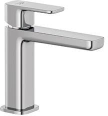 KLUDI RENON Waschtisch-Einhandmischer 110 mit Push-Open Ablaufgarnitur chrom